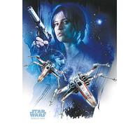Star Wars Rogue One (Jyn & X-Wings) 60 x 80 cm Toile Imprimée