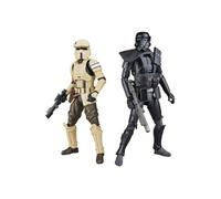 Star Wars : Rogue One - Pack 2 figurines Black Series Shoretrooper & Death Trooper 15 cm