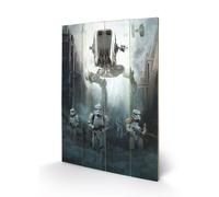 Star Wars Rogue One Wood Art Stormtrooper Patrol
