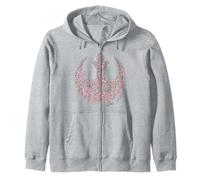 Star Wars Rose Rebel Emblem Sweat à Capuche