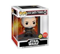 Star Wars Rouge Saber Series Darth Tyranus Gitd Exclusive Pop #522 Vinyl Figures