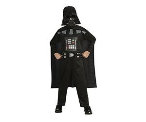 Star Wars Rubies Costume Dark Vader opp pas cher pour garçon ou fille, cape attachée et masque pour Halloween, Noël, carnaval et anniversaire, multicolore, S (3-4 ans)