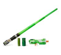 STAR WARS - Sabre Laser avec Blaster Intégré - HASBRO - Personnalisable - Vert