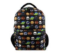 Star Wars Sac à dos d'écolier Garçon Fille Adulte 40,6 cm (Taille Unique, Noir)