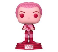 Star Wars Saint Valentin Pop Star Wars Vinyl Figurine Leia 9 Cm Funko