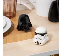 Paladone Salière et Poivrière Star Wars Dark Vador et Stormtrooper – Céramique Disney Noir/Blanc