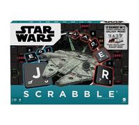 Scrabble - Jeu de société Star Wars (105292) - Jeu familial, pions vaisseau, dès 10 ans