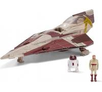 Star Wars Série 1 Micro Galaxy Squadron Obi-Wans Jedi Starfighter