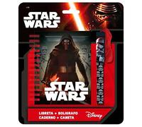 Star Wars - Set de Papeterie de Kylo Ren (Comprend libretita et Stylo)