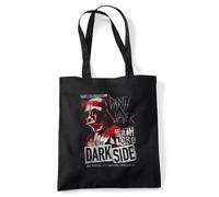 Star Wars Sith Lord Dark Side Sac Cabas Réutilisable pour Courses et Voyage, Noir, 38X42Cm