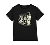 mandarin creative ltd Star Skywalker War Hero Unisex Kids T Shirt, Noir, 12-13 Ans Garçon