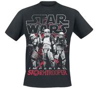 Star Wars Solo: A Story - Imperial Stormtrooper Homme T-Shirt Manches Courtes Noir L