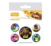 Star Wars Solo étage Lot de badges, Multicolore, 10 x 12.5 cm