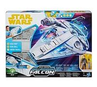 Star Wars Solo Force Link 2.0 Véhicule Avec Figurine 2018 Kessel Run Millennium Falcon G