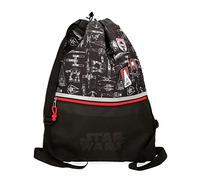 Star Wars Space Mission Sac à Dos avec Fermeture Éclair Noir 35 x 46 cm Polyester