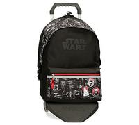 Star Wars Space Mission Sac à Dos Scolaire pour Ordinateur Portable avec Chariot 15,6" Noir 31 x 44 x 17,5 cm Polyester 23,87 L
