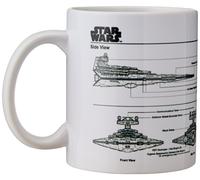 Star Wars - Star Destroyer Sketch, Multicolore, 11 oz/315 ML Mug Multicolore 11o