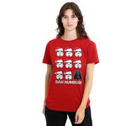Star Wars Star Wars Empire Bah Humbug T-Shirt pour Femme Rouge, Rouge, S
