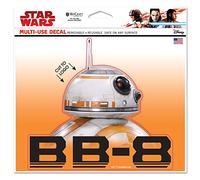 Star Wars Star Wars Star Wars WinCraft Star Wars 5 x 6 cm Autocollant multi-usages - Coupe sur logoWinCraft Star Wars 5 x 6 cm - Découpe sur logo, Multicolore, NA