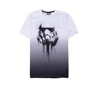 Star Wars - Stormtrooper Ink White Dip Dye - T-Shirt - Multicolore - S - 100% Polyester,Jersey
