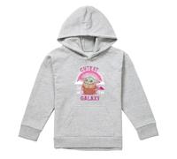 Star Wars - Sweat à capuche motif Grogu CUTEST IN THE GALAXY - Enfant (TV25566)