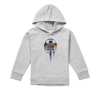 Star Wars - Sweat à capuche motif R2-D2 motif/style peinture (TV25582)