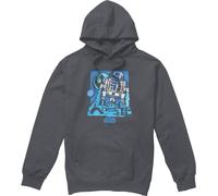 Star Wars - Sweat à capuche "Papercut" pour homme TV4723 (S) (Charbon de bois)