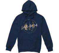 Star Wars - Sweat à capuche pour homme "Long Live The Jedi" TV4606 (XL) (Bleu marine)