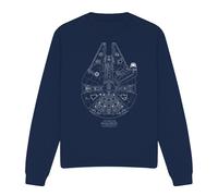Star Wars - Sweat MILLENIUM LINES - Adulte (TV28926)