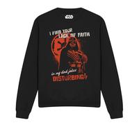 Star Wars - Sweat motif Dark Vador DAD JOKES DISTURBING - Adulte