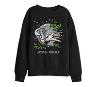 Star Wars - Sweat motif pilote d´Aile-X PEW PEW - Enfant (TV29816)