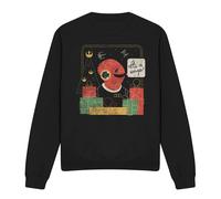 Star Wars - Sweat Noël motif Amiral Ackbar motif/style rétro WRAP TRAP (TV26350)