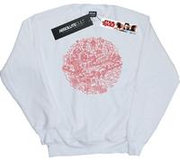 Star Wars - Sweat-shirt "Death Star" pour homme BI45413 (XL) (Blanc)