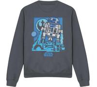 Star Wars - Sweat-shirt "Papercut" pour homme/femme unie TV3597 (XL) (Charbon de bois)