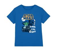 Star Wars Swipe Grogu Unisex T-Shirt Enfant, 12-13 A