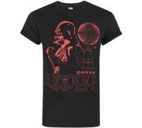 Star Wars - T-shirt 'Darth Vader' - Homme (S) (Noir / rouge) - UTNS4128 Noir / rouge G