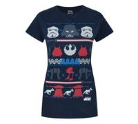 Star Wars - T-shirt de Noël côté obscur - Femme (NS4237)