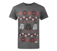 Star Wars - T-shirt de Noël Dark Vador FAIR ISLE - Homme (NS4036)