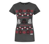 Star Wars - T-shirt de noël Dark Vador - Femme (NS4236)