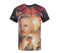 Star Wars T-Shirt de Phantom Menace Sublimation Boy 11-12 Ans