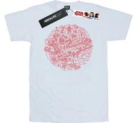 Star Wars - T-shirt "Death Star" pour homme BI46202 (XXL) (Blanc)