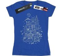 Star Wars - T-shirt "Empire" pour femme BI42135 (XXL) (Bleu roi)