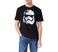 Star Wars T-Shirt Geo Trooper pour Homme, Noir, Taille M UK