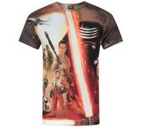 Star Wars - T-shirt Héros et Méchants - Homme (S) (Multicolore) - UTNS4056 Multicolore