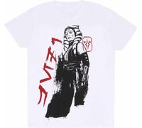 Star Wars - T-shirt homme/femme unie HE1604 (S) (Blanc)
