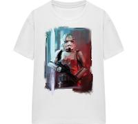 Star Wars - T-shirt homme/femme unie TV17035 (M) (Blanc)