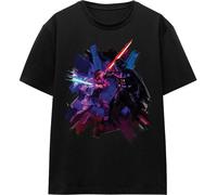 Star Wars - T-shirt homme/femme unie TV17354 (XL) (Noir)
