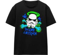 Star Wars - T-shirt homme/femme unie TV17358 (L) (Noir)