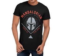 Star Wars T-Shirt Homme The Mandalorian Noir Small