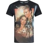 Star Wars - T-shirt imprimé L'Attaque Des Clones - Homme (S) (Multicolore) - UTNS4094 Multicolore G